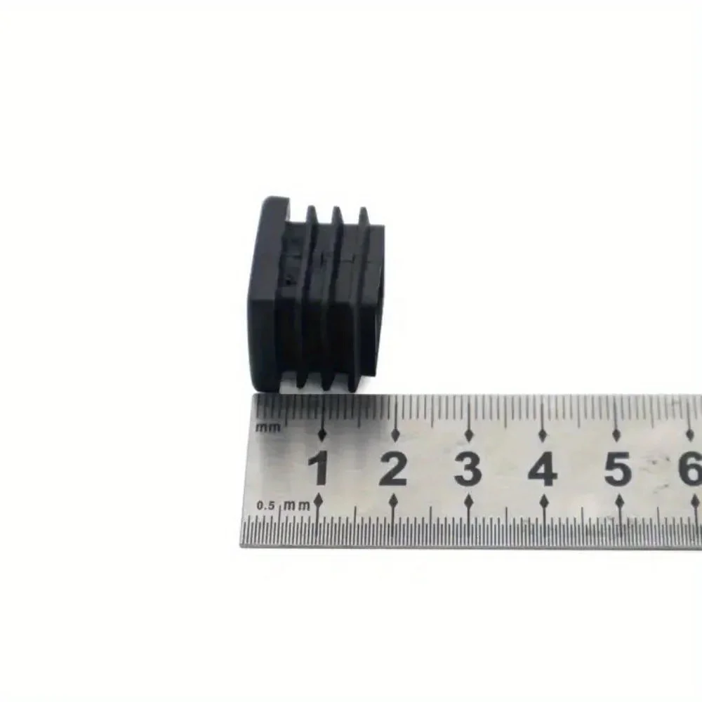 10 Pieces 20mm Square Plastic Table Feet Cap,inserts,caps for metal tubing,hadware plugs,Fences,Glide protection muebles