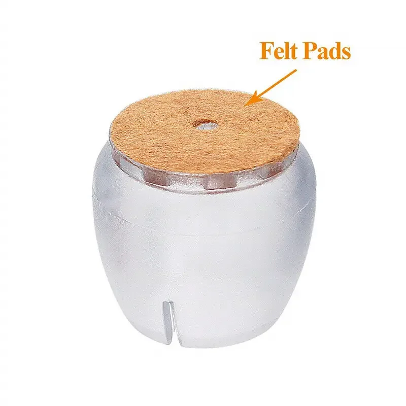 16pcs Silicone Chair Leg Caps Feet Pads Floor Protector Furniture Table Covers for Non-Slip Chair Rubber Feet Cap Bottom