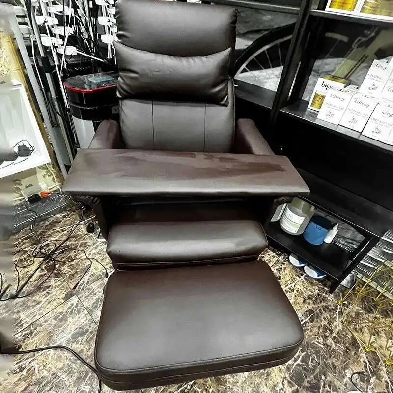 Professional Barber Chairs Designer Reclining Beauty Chair Luxury Salon Furniture Beauty Salon Lift Eyelash Nail Art Sofa Chair