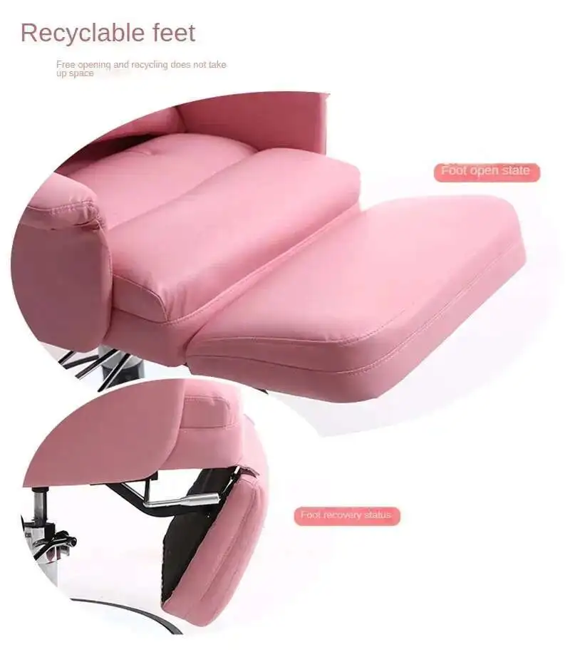 Professional Barber Chairs Designer Reclining Beauty Chair Luxury Salon Furniture Beauty Salon Lift Eyelash Nail Art Sofa Chair