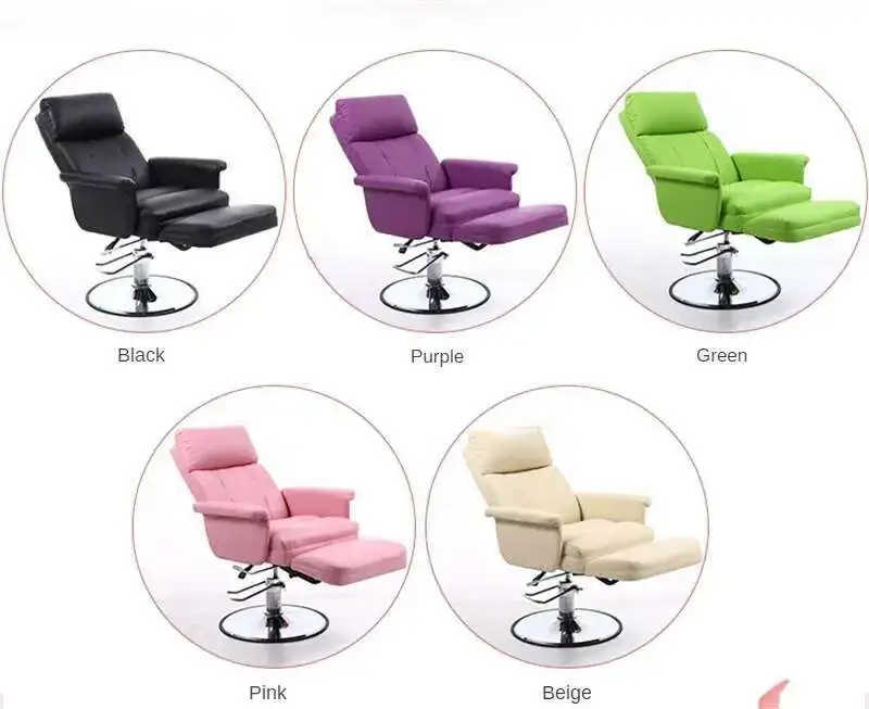 Professional Barber Chairs Designer Reclining Beauty Chair Luxury Salon Furniture Beauty Salon Lift Eyelash Nail Art Sofa Chair