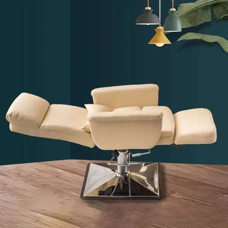 Professional Barber Chairs Designer Reclining Beauty Chair Luxury Salon Furniture Beauty Salon Lift Eyelash Nail Art Sofa Chair