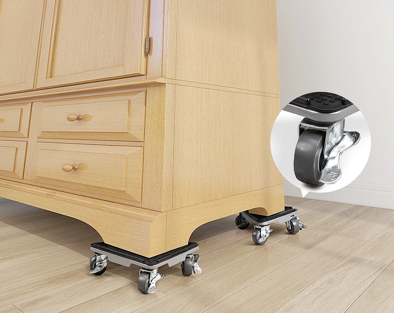 Retractable Moving Artifact Furniture Pulley Shifter Labor Saving Tool Refrigerator Handling Universal Movable Base Accessories