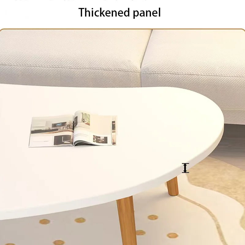 New Coffee Table Living Room Bedroom Small Table Nordic Living Room Home Decor Adopts Modern Minimalist Cream Stylecomputer Desk