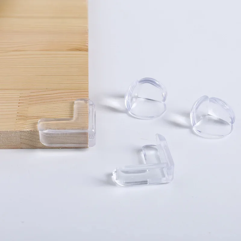 4/8PCS Children Baby Safety L Type Soft Silicone Protector Table Corner Edge Protection Cover Children Anticollision Edge Guards