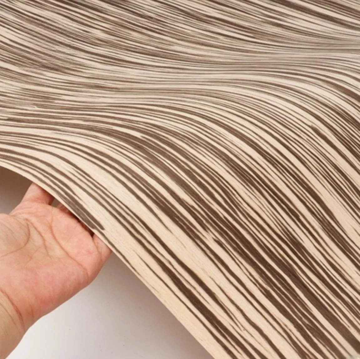 L:2.5meters Width:580mm T:0.25mm Tech Wood Zebra Wood Veneers Woodworking veneer furniture door veneer material