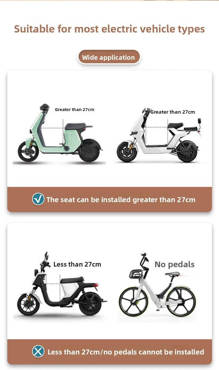 Electric Vehicle, Child Seat, Front Battery, Motorcycle, Child Safety, Baby Stool, Calf with Baby Artifact