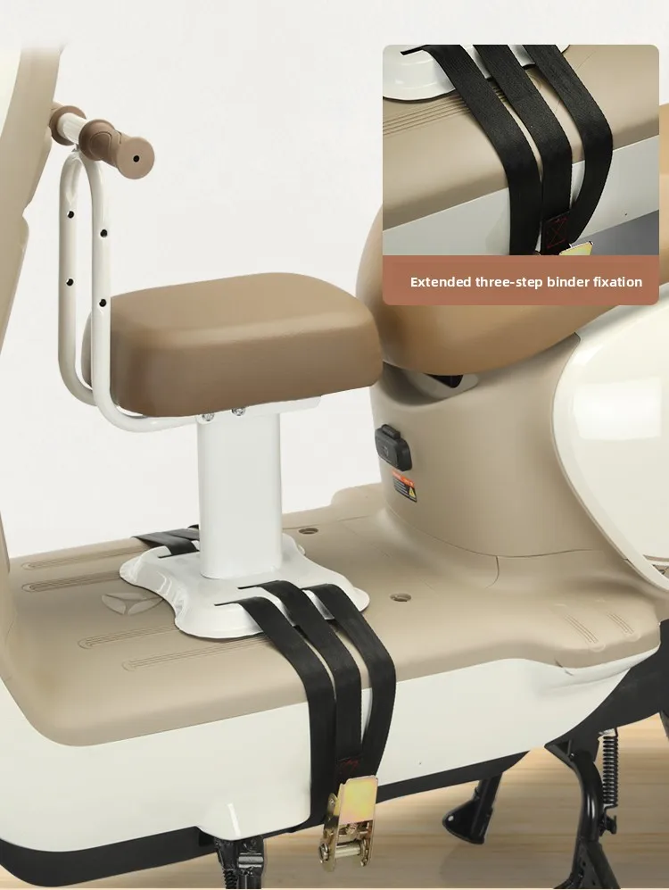 Electric Vehicle, Child Seat, Front Battery, Motorcycle, Child Safety, Baby Stool, Calf with Baby Artifact