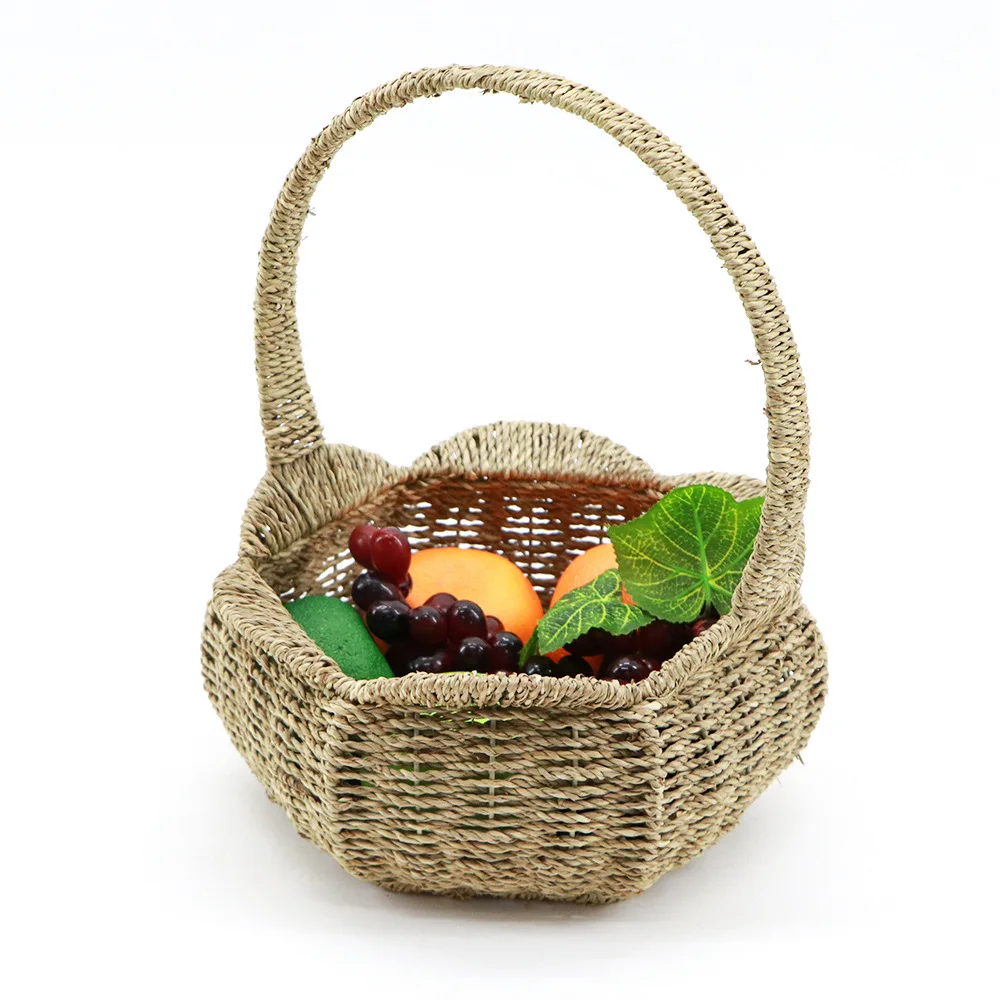 Hand Twisted Seagrass Cord 4-5mm Natural Sea Grass Rope Water Rush Seat Material Sea Grass Rope for Basket Weaving Furniture