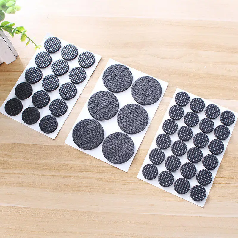 Self Adhesive Furniture Leg Feet Protector Pad Chair Leg Pad Anti-Skid Scratch DIY Resistant Furniture Feet Floor Protector Pads