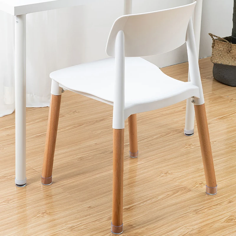16PCS Silicone Chair Leg Pad Transparency Furniture Legs Table End Plug PVC Silent Anti-slip Floor Protection Cap Foot Cover