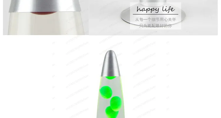 16 inch lava wax lamp romantic bedroom lamp plugged in bedside decorative lamp floating lamp light source power 110~ 120V