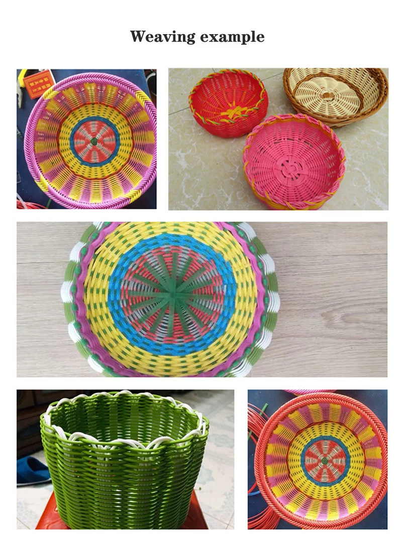 500 Grams About 90 Meters Environmentally Rattan Diy Woven Rattan Repair Material Plastic for Rattan Basket Strip Furniture