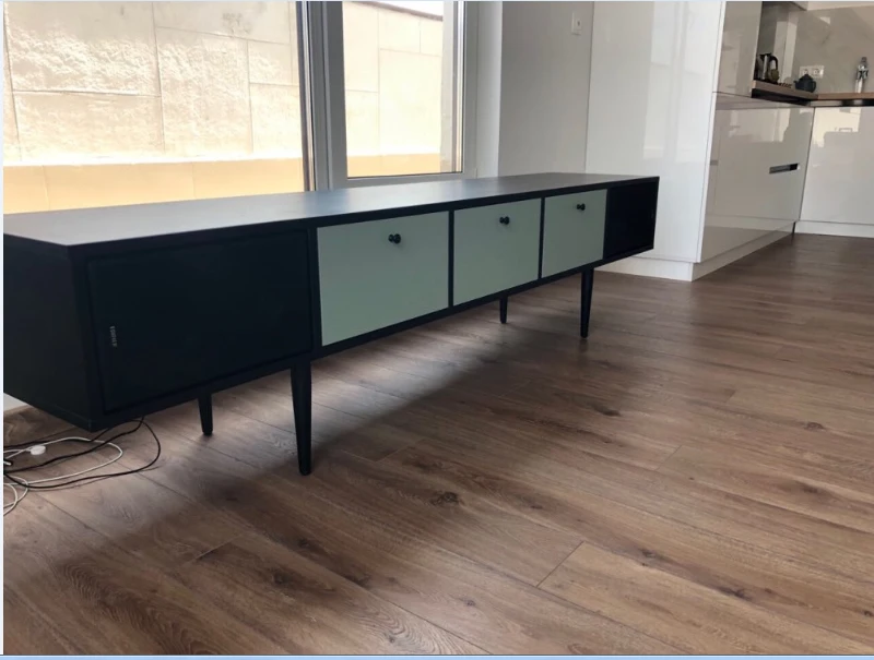 4Pcs Furniture Table Legs Load 800KG Metal Tapered Sofa Cupboard Cabinet Leg Feet H:10/12/15/20/25/30/35CM With Mounting Screws