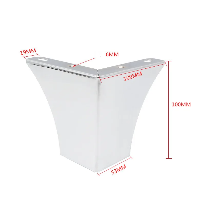 4pcs/set Furniture Legs Iron Furniture Feet Metal Sofa Legs Replacement Sofa Coffee Table Cupboard Cabinet TV Stand Feet