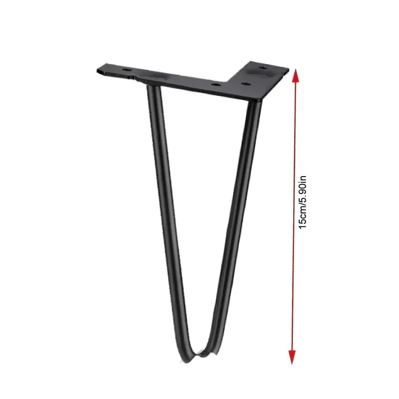 4pcs Furniture Heavy Duty Metal Furniture Legs Rubber Floor Protectors Cabinet Legs Sofa Legs Dresser DIY Dresser Stand Table