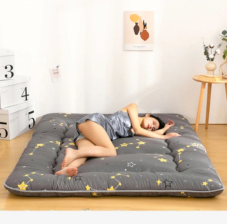 Japanese-style Thickened Tatami Mattress Lazy Bedroom Floor Artifact Foldable Mats Household Bed Mattress Floor Sleeping Pad