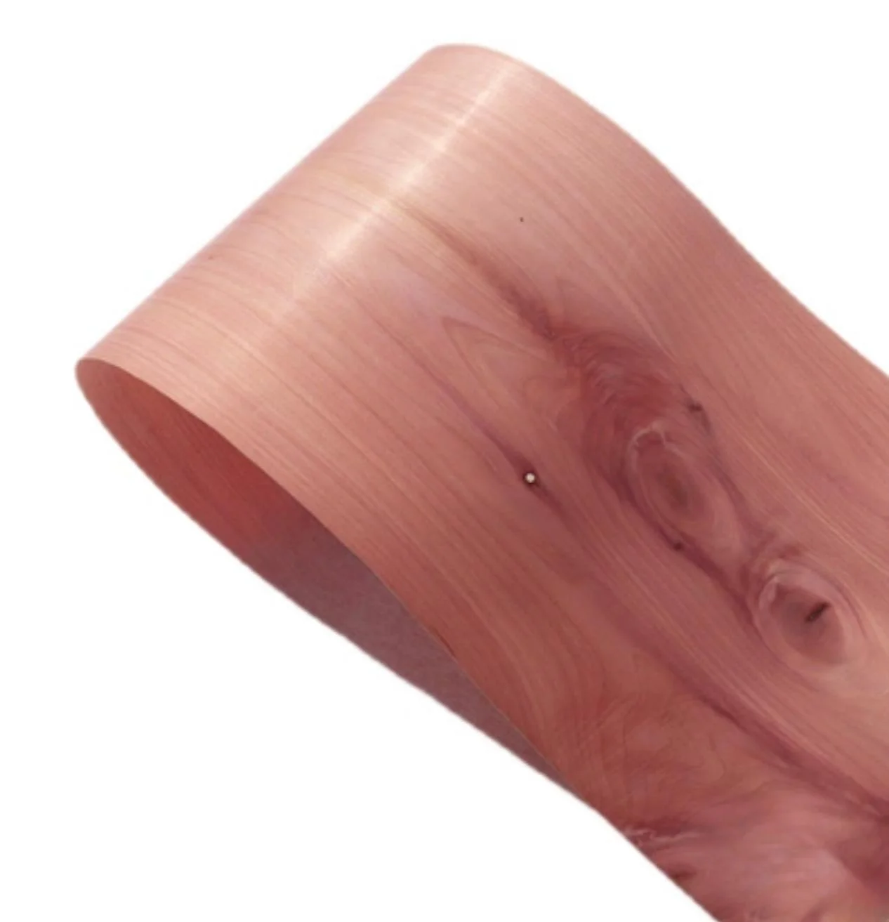 L:2.5meters Width:190mm T:0.2mm American Cedar Stuttered Wood Veneer Sheets High End Fashionable Home DIY Veneer Decoration