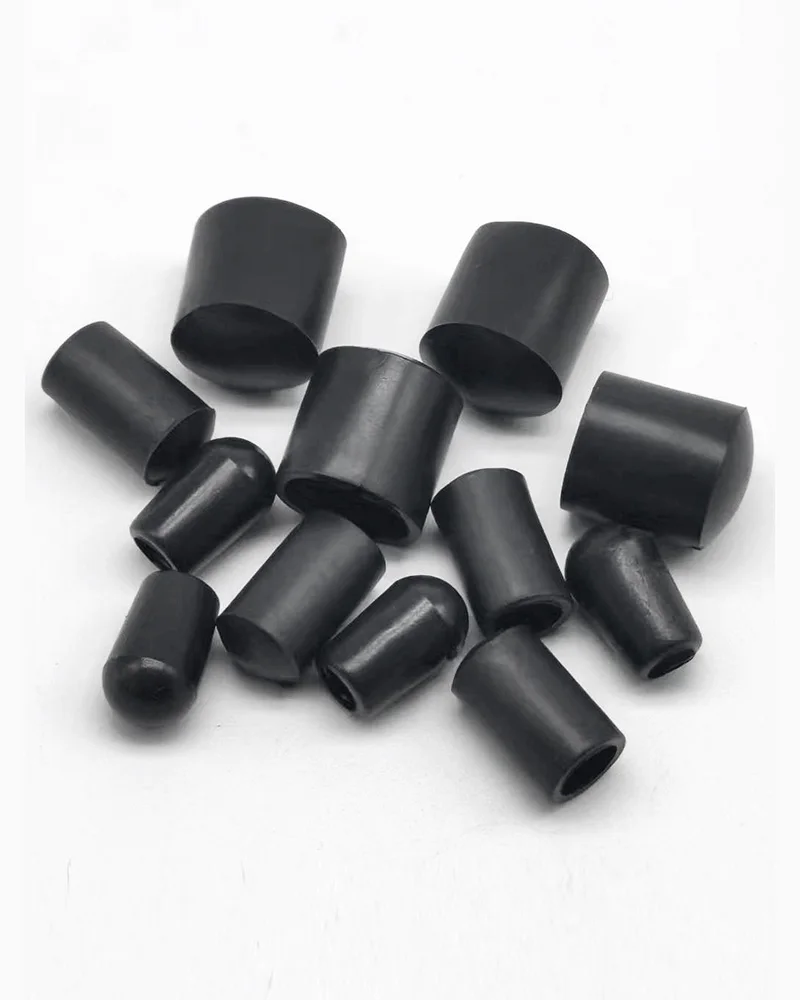 10/20/50PCS PVC Soft Rubber Sleeve Cable Wire Waterproof Cover Steel Pipe End Cap Thread Protection Caps Coat Hanger Protective