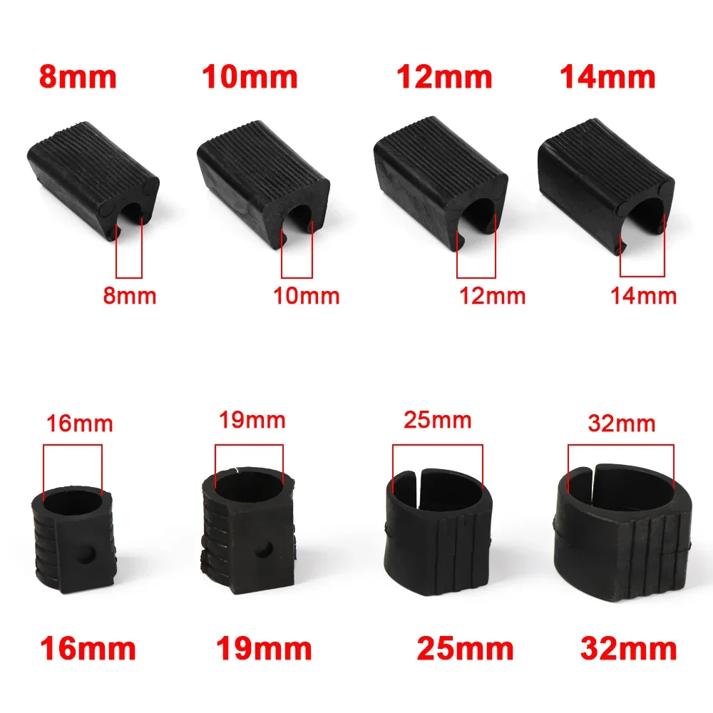 16Pcs Plastic Chair Legs Caps Knitted Furniture Feet Floor Protectors Anti-slip Pads Silent Thicken Table Chair Leg Socks Covers