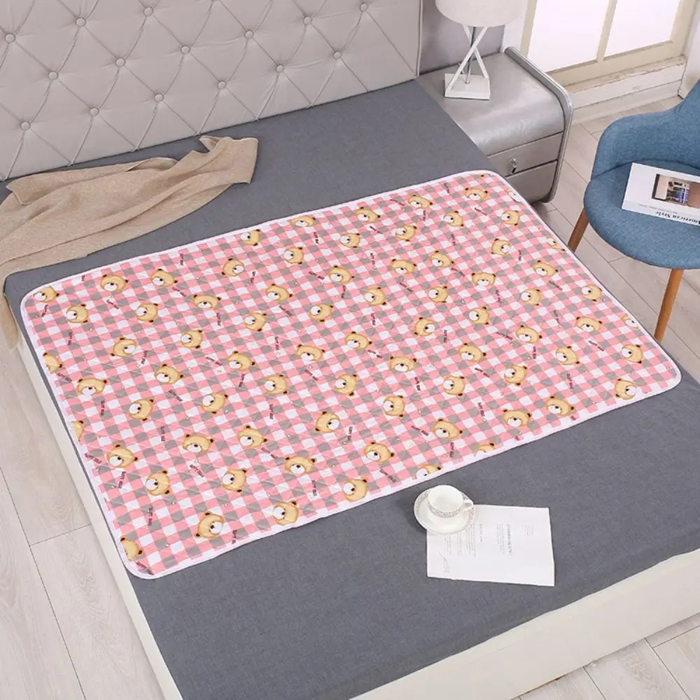 70x90cm Baby Sleeping Underpads Leakproof Skin-friendly Bed Wetting Incontinence Cover Triple Waterproofing Soft