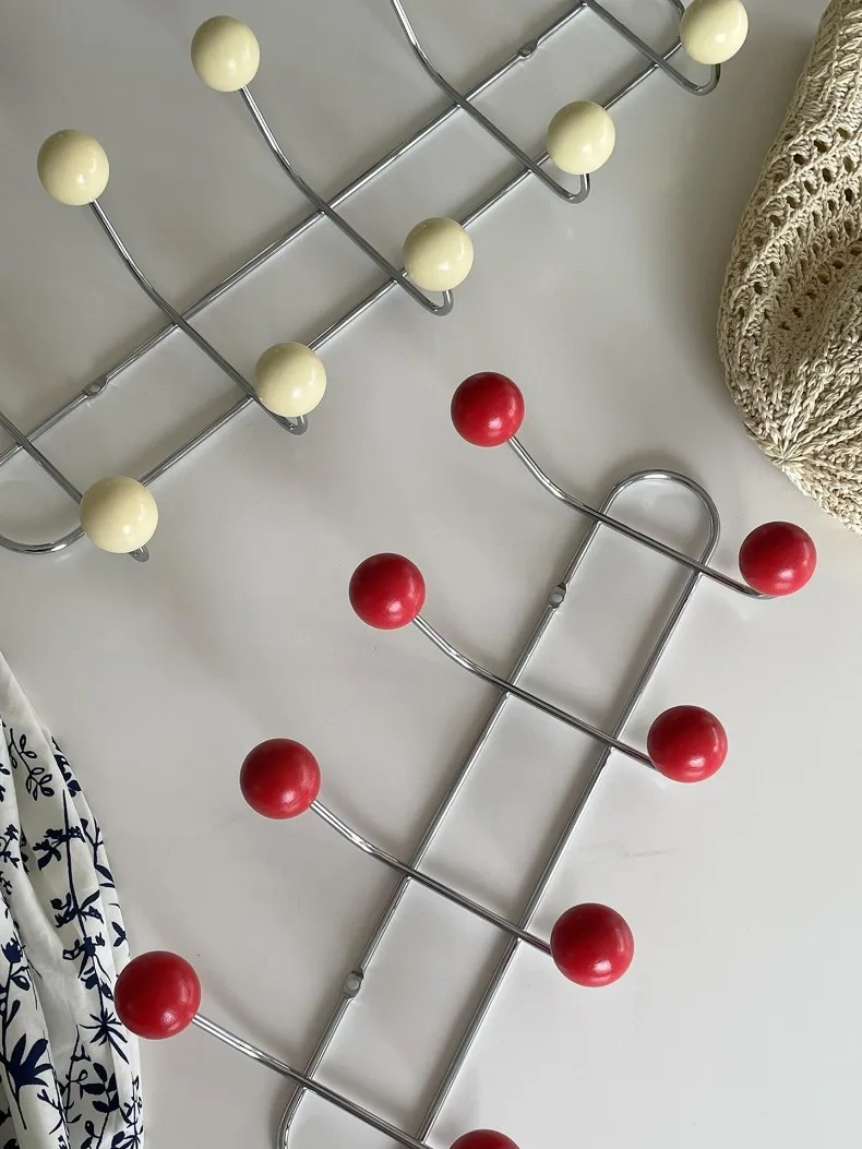 Entrance Hall Wall Coat Racks Bedroom Clothing Storage Hanger Rack Hooks Portable Backpack Cap Scarf Clothes Organizer Hangers