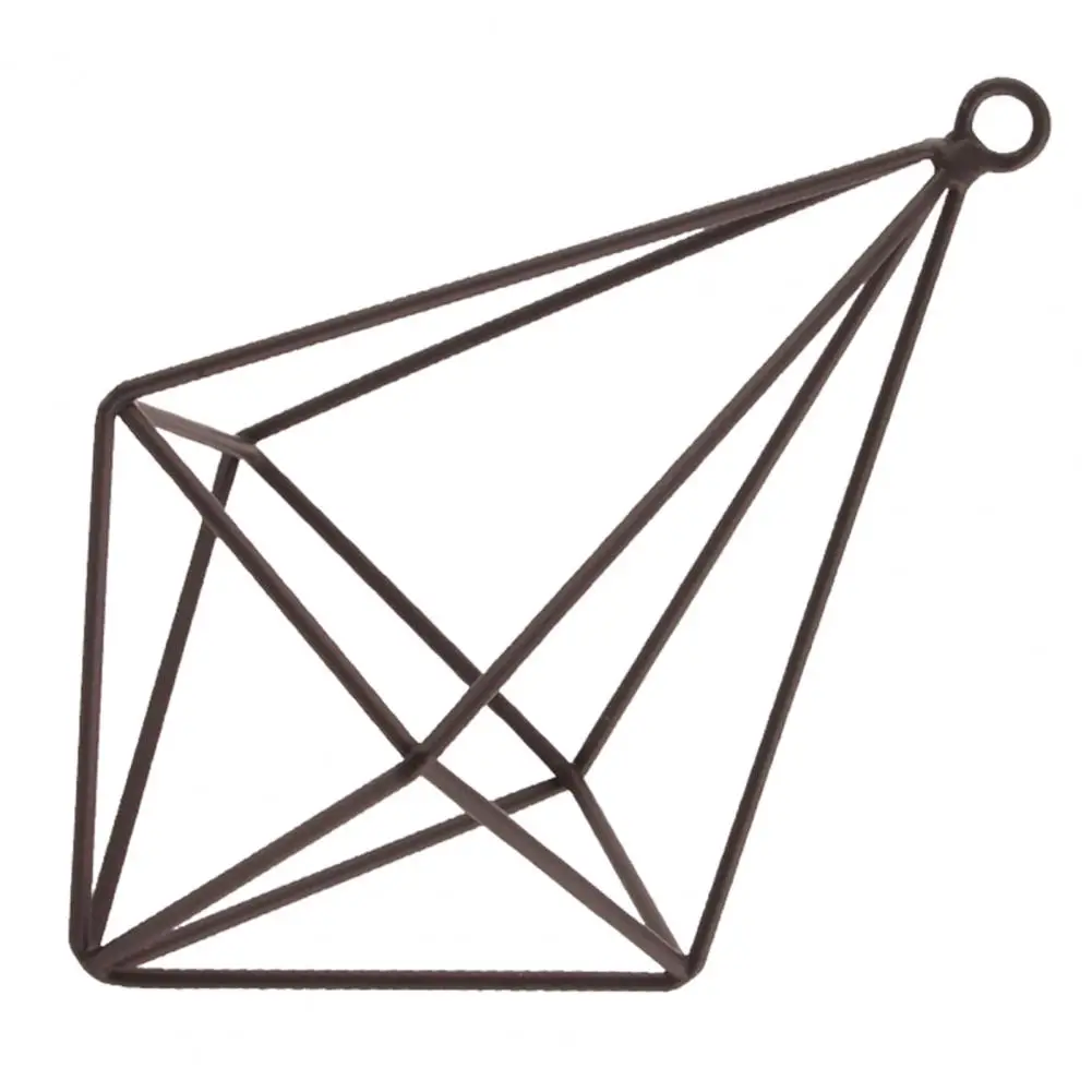 Iron Propagation Stations Glass Terrarium Plant Geometric Shape Plant Iron Stand Air Plant Holder Home Office Gardening Decor