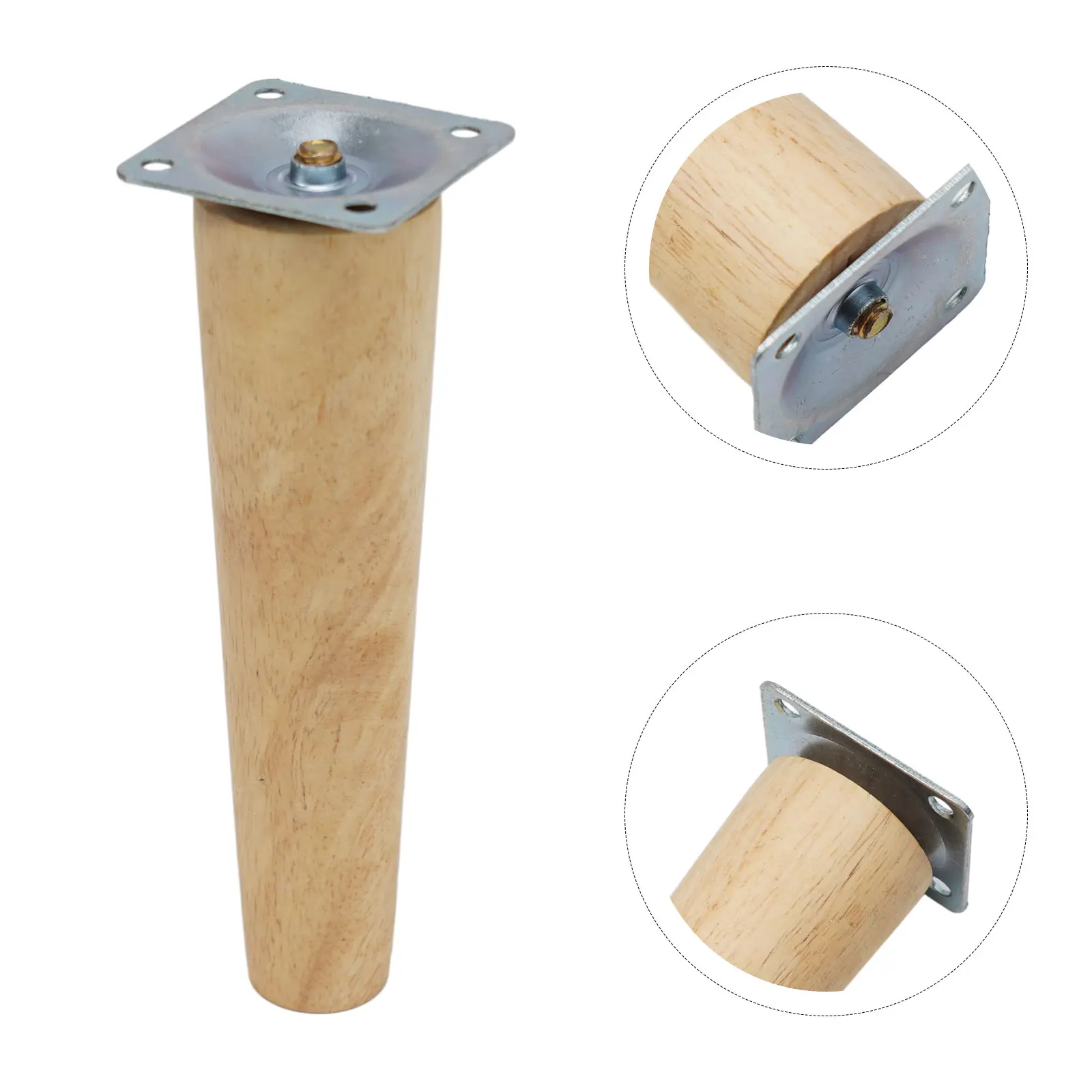 8/10/15cm Solid Wood Furniture Leg Straight Feet Sofa Bed Cabinet Table And Chair Replacement Feet Sloping Feet Replacement