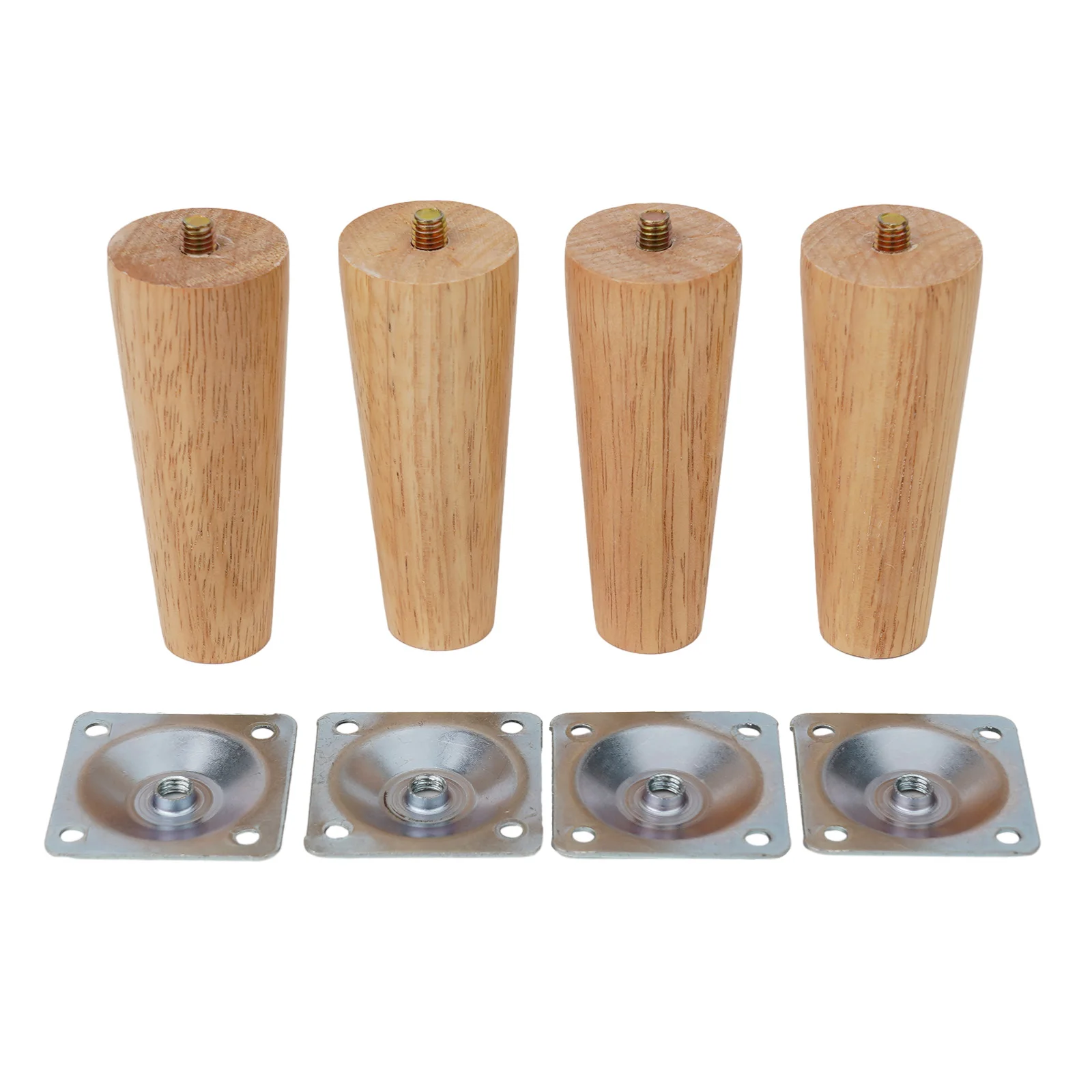 8/10/15cm Solid Wood Furniture Leg Straight Feet Sofa Bed Cabinet Table And Chair Replacement Feet Sloping Feet Replacement
