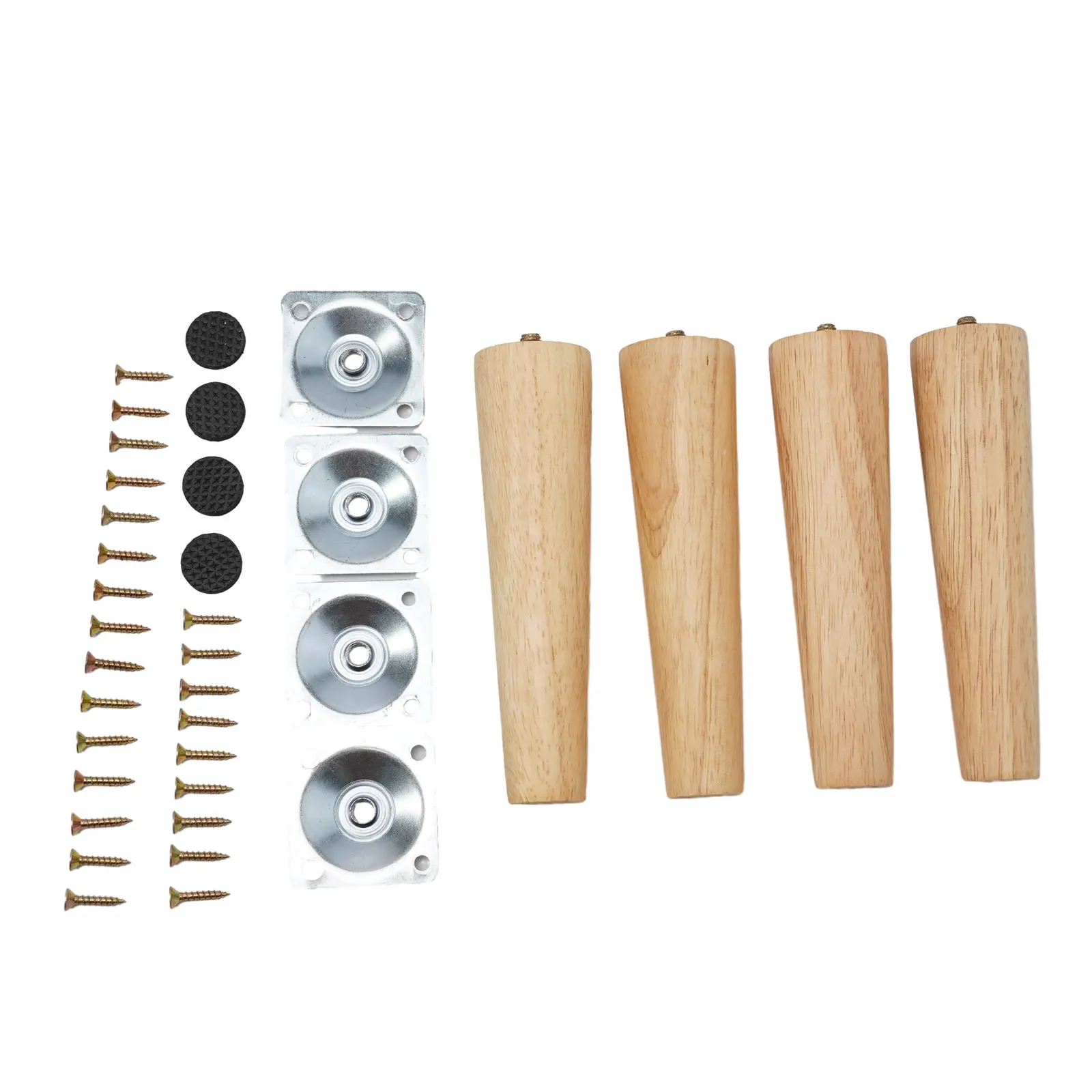 8/10/15cm Solid Wood Furniture Leg Straight Feet Sofa Bed Cabinet Table And Chair Replacement Feet Sloping Feet Replacement