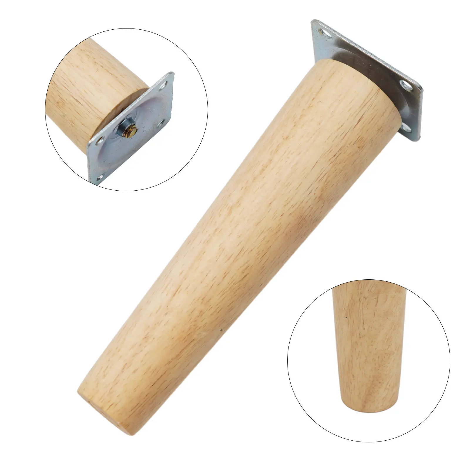 8/10/15cm Solid Wood Furniture Leg Straight Feet Sofa Bed Cabinet Table And Chair Replacement Feet Sloping Feet Replacement