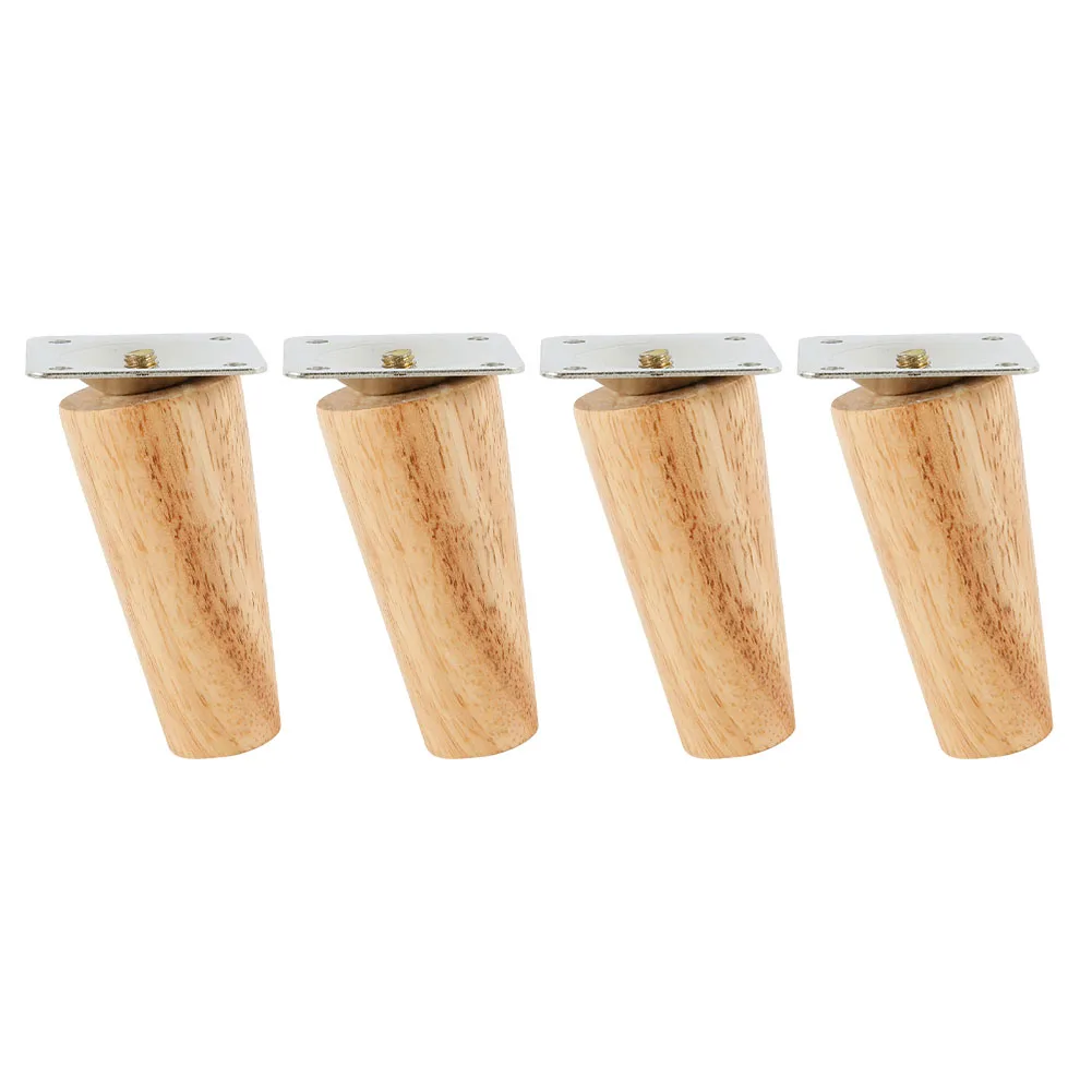 8/10/15cm Solid Wood Furniture Leg Straight Feet Sofa Bed Cabinet Table And Chair Replacement Feet Sloping Feet Replacement
