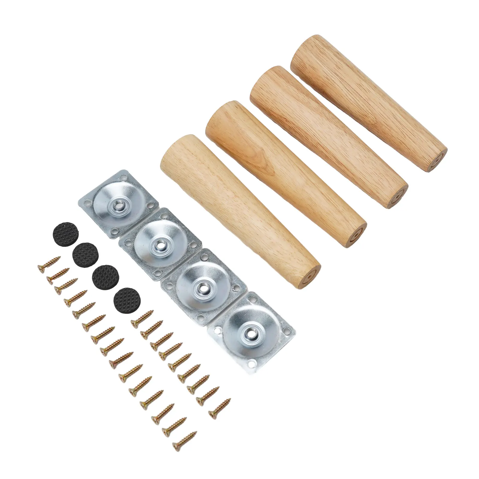 8/10/15cm Solid Wood Furniture Leg Straight Feet Sofa Bed Cabinet Table And Chair Replacement Feet Sloping Feet Replacement