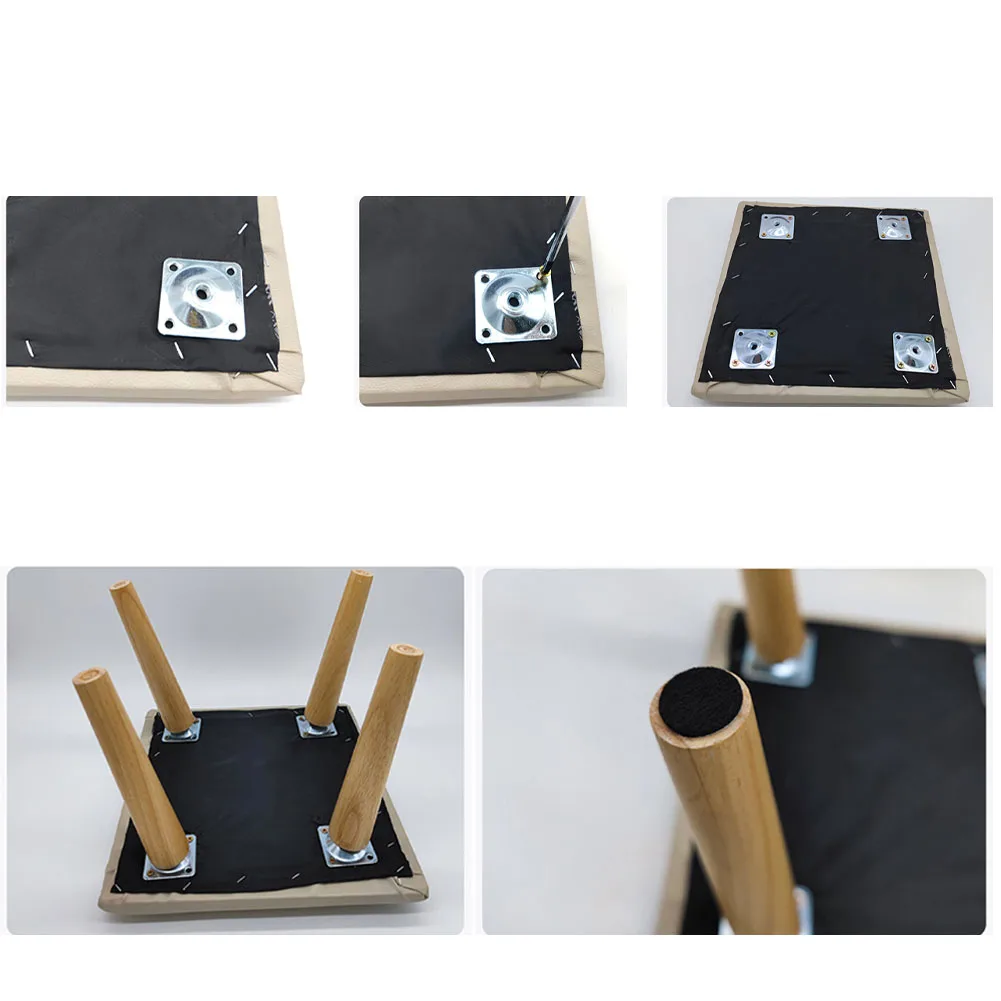 8/10/15cm Solid Wood Furniture Leg Straight Feet Sofa Bed Cabinet Table And Chair Replacement Feet Sloping Feet Replacement