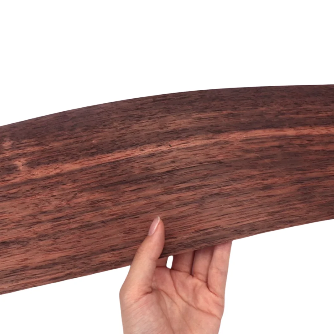 Length:2meters Width:140mm T:0.5mm Indonesian Ebony Wood Veneer Sheets Auto Interior Trim Audio CabinetsDoors Guitar Finishes