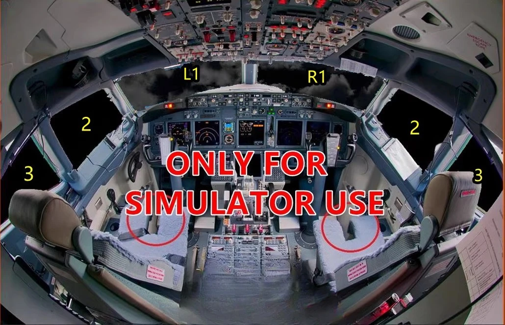 Boeing B737 sunshade, B767 sunshade, Airbus A320 sunshade, radiation resistant and transparent