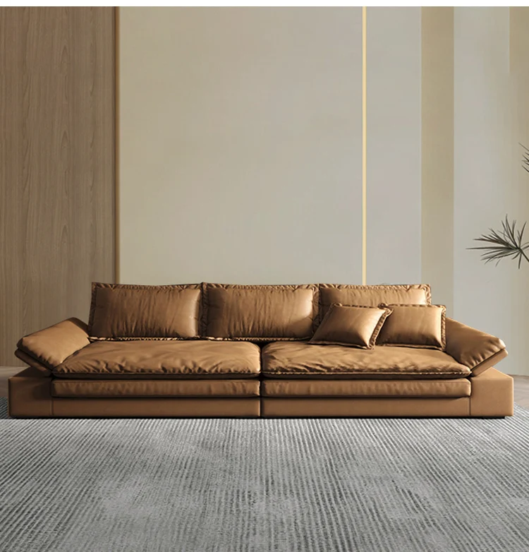 Glamour Filler Waterproof Sofas Minimalistic Wooden Lazy Puffs Living Room Sofas Modern Lounge Couch Wohnzimmer Furniture Home