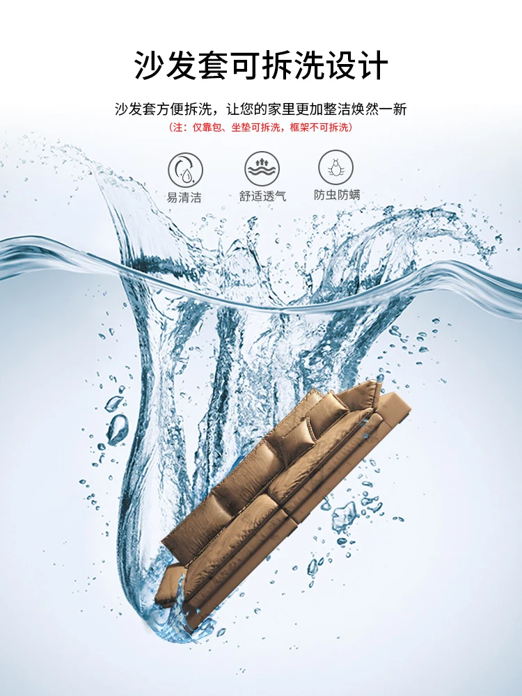 Glamour Filler Waterproof Sofas Minimalistic Wooden Lazy Puffs Living Room Sofas Modern Lounge Couch Wohnzimmer Furniture Home