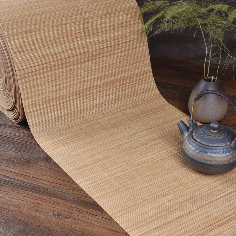 Bamboo Tea Mat Can Be Cut Bamboo Mats And Coasters Bamboo Curtains 1 Meter Table Flags Decorative Walls