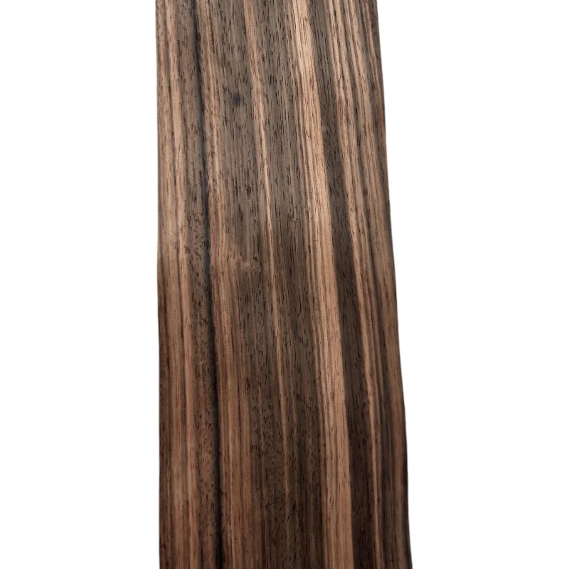 14*250cm Natural Black Ebony Wood Veneer Sheet, Woodcraft Veneer Roll for Restoration of Furniture, Tabletop and Stereo Speakers