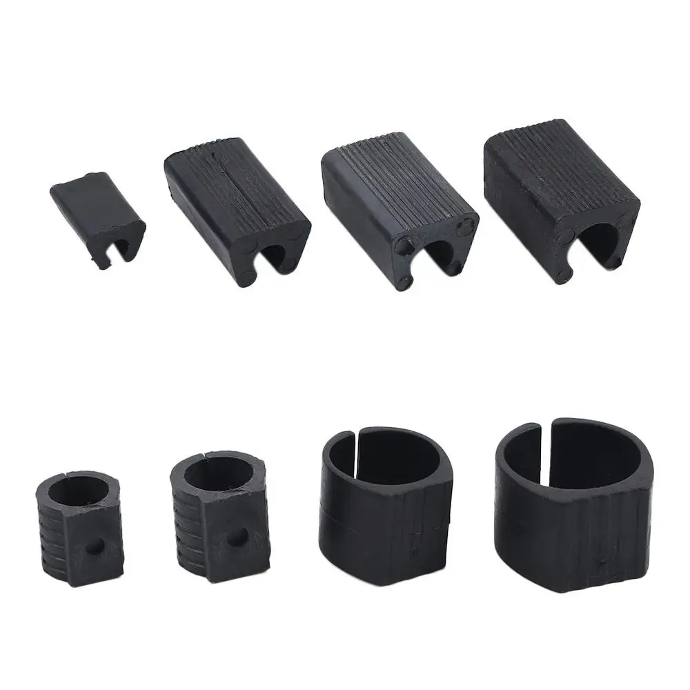 U Shaped Durable Furniture Feet Floor Glides Anti-Front Floor Protector Damper Tube Rear Pad Stool Pipe Clamp Chair Leg Pad