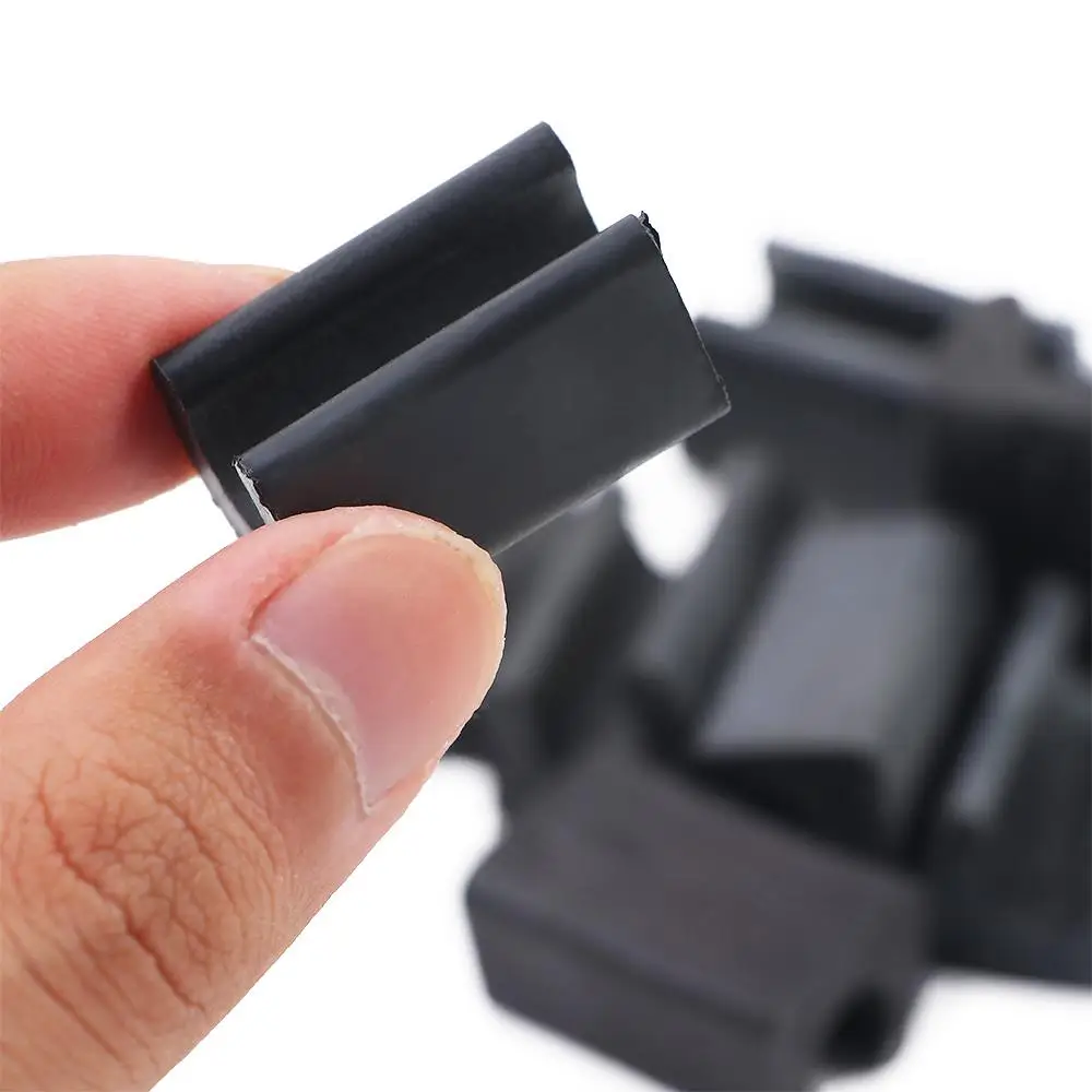 U Shaped Durable Furniture Feet Floor Glides Anti-Front Floor Protector Damper Tube Rear Pad Stool Pipe Clamp Chair Leg Pad