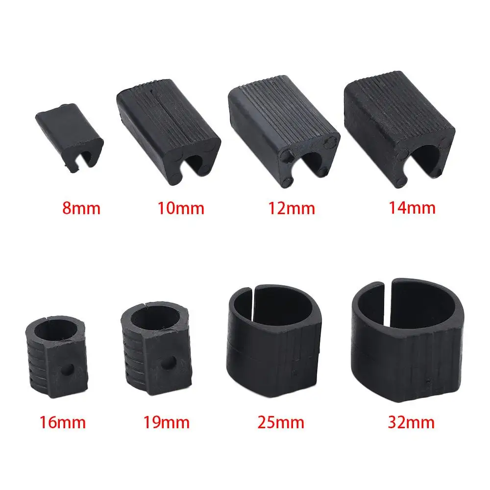 U Shaped Durable Furniture Feet Floor Glides Anti-Front Floor Protector Damper Tube Rear Pad Stool Pipe Clamp Chair Leg Pad