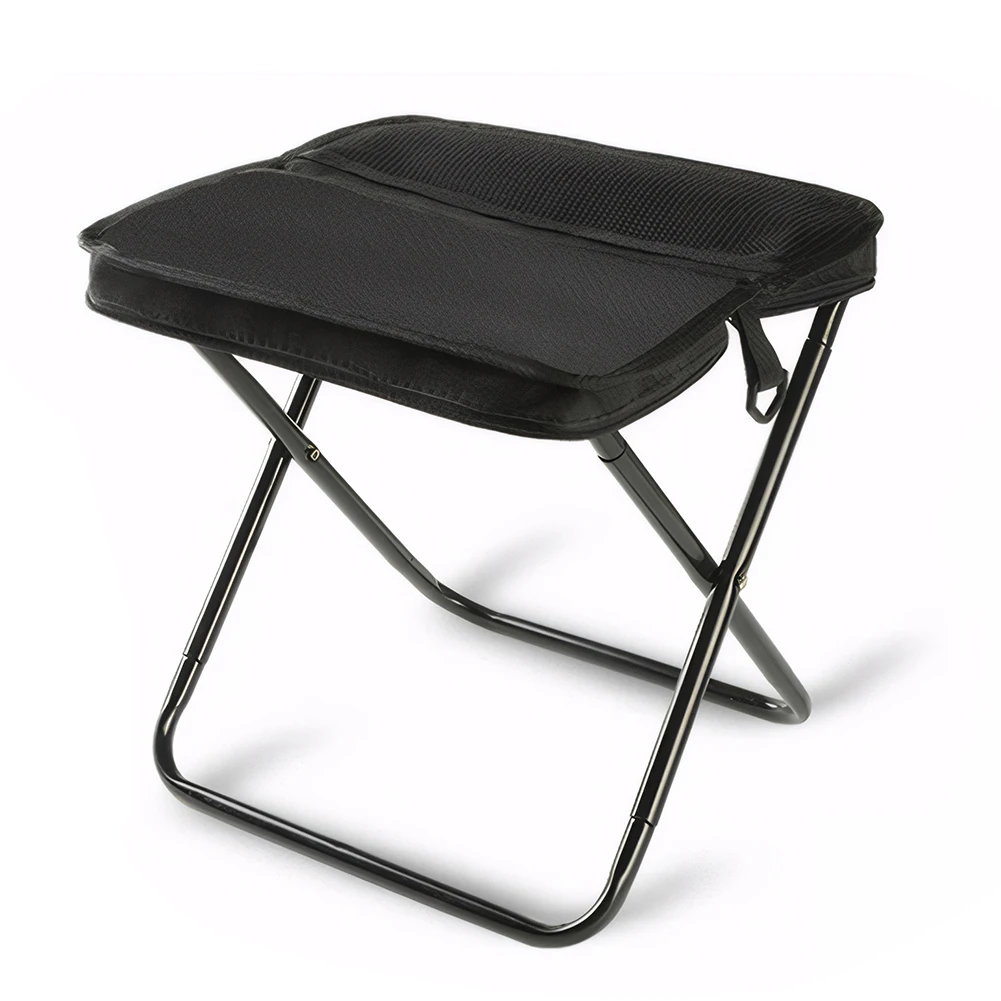 Folding Stool for Outdoor Leisure, Camping, and Hiking Fishing Trips, Convenient Shoulder Bag Style Portable Stool for Storage