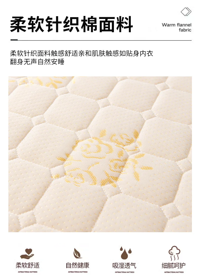 High Grade Thicken Latex Mattress Breathable Foam Slow Rebound Tatami For Family Bedspreads King Queen Full Size Student Mat