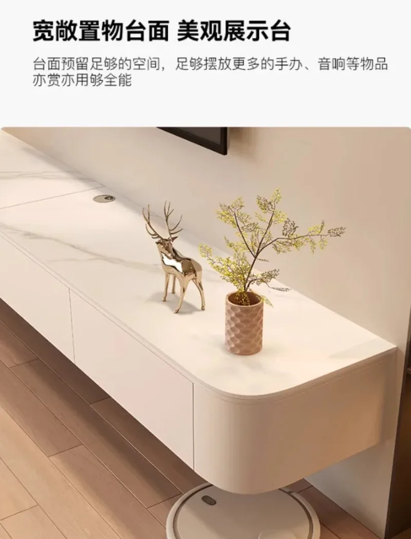 Floating Wall Mounted Tv Cabinet Wood Living Room Modern Home Cabinet Stand Storage Meuble Tv Suspendu Mural House Furniture