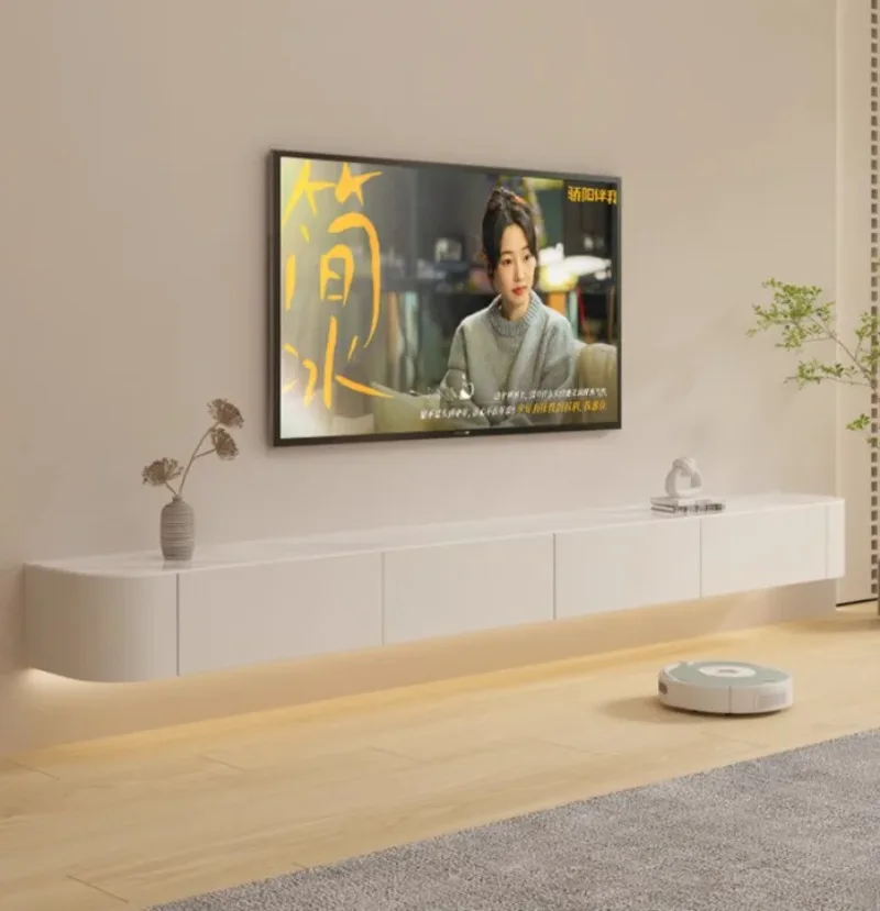 Floating Wall Mounted Tv Cabinet Wood Living Room Modern Home Cabinet Stand Storage Meuble Tv Suspendu Mural House Furniture