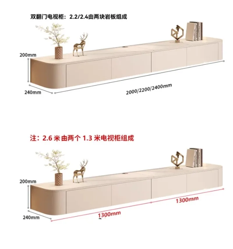 Floating Wall Mounted Tv Cabinet Wood Living Room Modern Home Cabinet Stand Storage Meuble Tv Suspendu Mural House Furniture