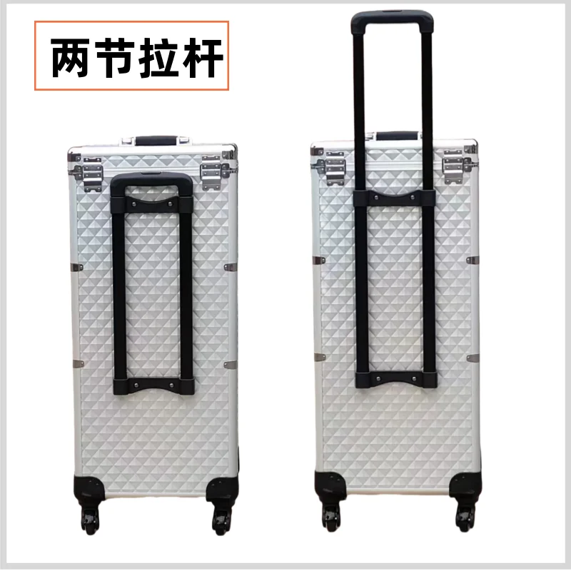 Medical Salon Trolley Vevor Beauty Salons Layered Storage Removable Drawer Design Universal Wheels Wozek High-end Hair Salon