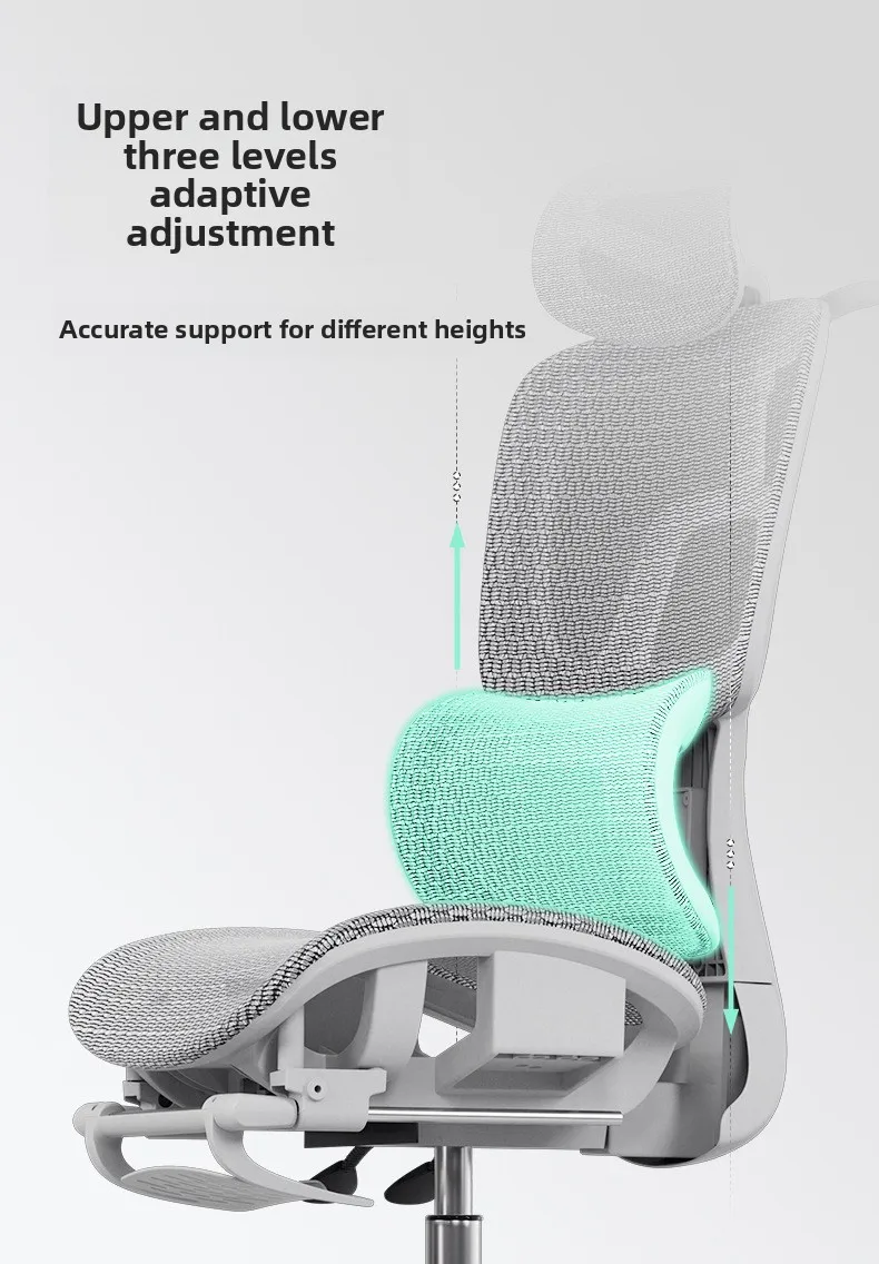 UVR Office Chair Ergonomic Design Furniture Adjustable Mesh Staff Chair Backrest Armrest Stool Comfortable WCG Gaming Chair